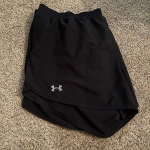 Black Under Armour Running Shorts